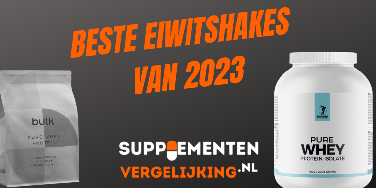 Beste eiwitshakes 2023